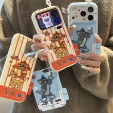 汤姆猫杰瑞老鼠标签适用苹果17PROMAX手机壳新款iPhone17PRO/17软