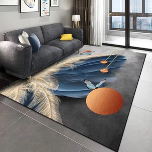 New 25-Year Nordic Style Living Room Carpet Modern Simple Sofa Coffee Table Blanket Bedroom Bedside Blanket Full Room Home Room