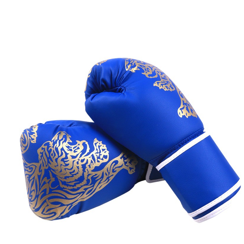 Fabricantes suministran adultos niños guantes de boxeo Sanda Thai boxeo color sólido guantes de boxeo Sanda guantes de boxeo