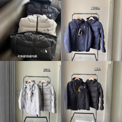 喜马拉雅同款三合一派克服刺绣多口袋高版本连帽情侣羽绒服冲锋衣