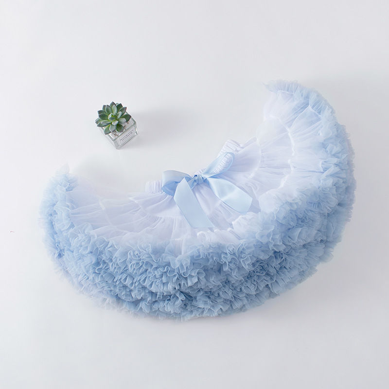 Tutu Skirt Third Generation Kidsren's Princess Skirt Little Girl's Skirt Big Fluffy Girl Bunny Skirt Tutu Skirt Kidsren