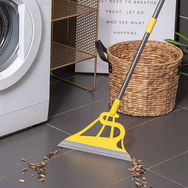 Multifunctional Magic Broom for Home Use, Non-Stick Hair Broom, Bathroom Water Scraper, Wet and Dry Silicone Floor Scraper