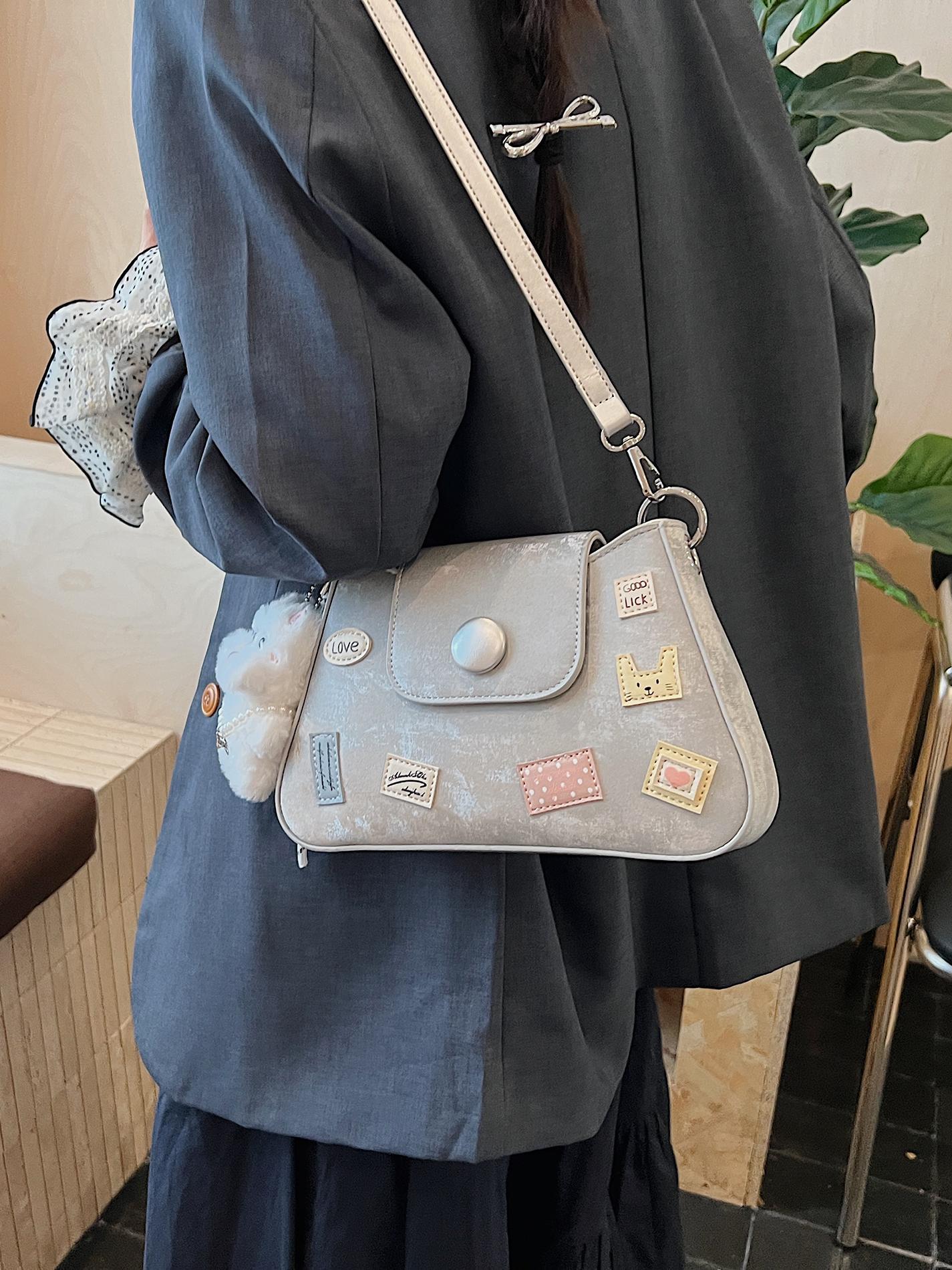 Popularidad transfronteriza simple bolso de brazo para mujeres 2025 nuevo estilo de estilo universal bolso de hombro extranjero textura de moda bolso de mochila super caliente