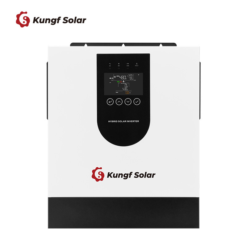 1.5KW-12KW inverter híbrido solar controlado inverso todo en uno onda sinusoidal pura incorporada MPPT fotovoltaica fuera de la red