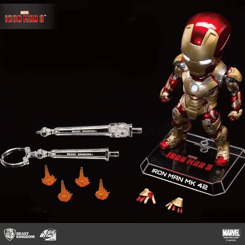 Деятельная фигурка Marvel Beast Kingdom Железный Человек Человек-паук Тор Капитан Америка можно использовать модель модный игрушечный декор