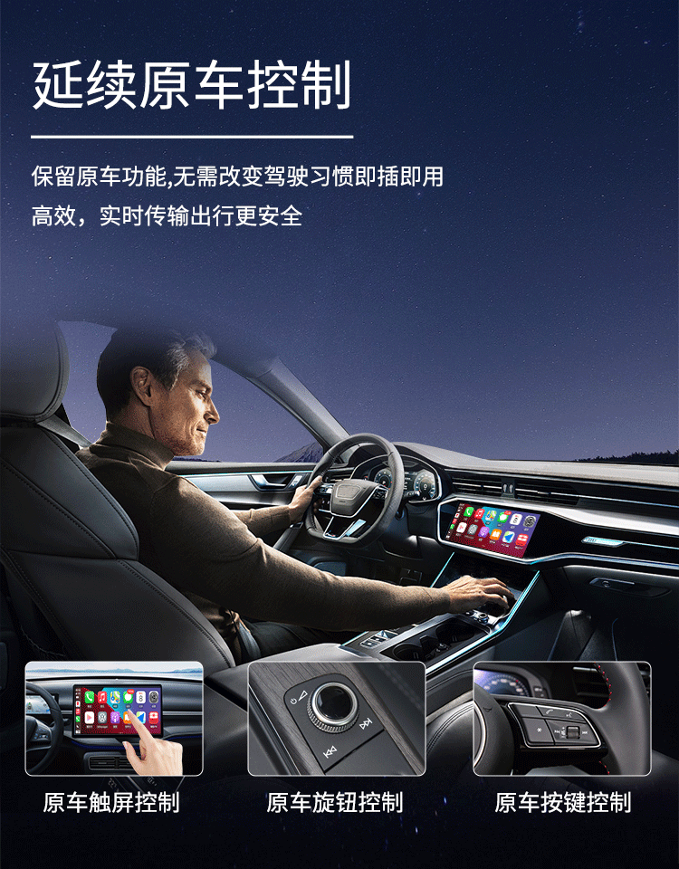 Wuben Wireless Box Is Suitable for Mercedes-Benz, Volkswagen, Audi, Toyota and Buick Car Machine Interconnection Navigation