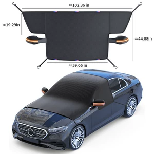 Avtomobil qardan qoruyucu 600D Oxford parça, qışda suya davamlı, buzlanmaya qarşı