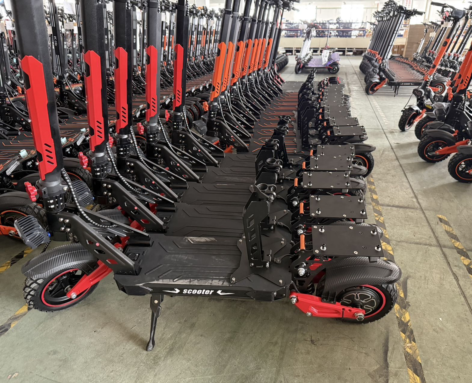 New Electric Scooter Adult Folding Mobility Scooter 11inch Lithium Battery Two-Wheel Scooter with Seat Detachable Cross-Border