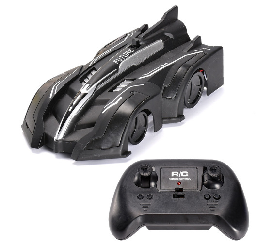 Coche de acrobacias teledirigido que trepa paredes, popular en Europa y América, juguete de coche teledirigido para niños, coche teledirigido que trepa paredes para dropshipping