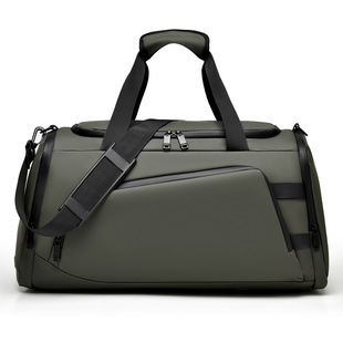 Capacious sports bag, luggage shoulder bag wet and dry separation, sports organizer bag for training 5