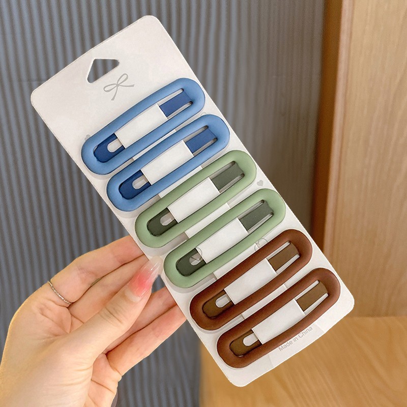 2024 nuevo verano dopamina bang clip de cabello BB clip lateral de la niñez detrás de la cabeza clip de cabello para adultos toque de cabello