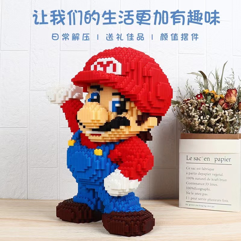 Bloques de construcción Chuzan, envío libre, cinturón rojo en línea, descompresión de adultos, juguetes educativos para niños, venta al por mayor, suministro de puestos