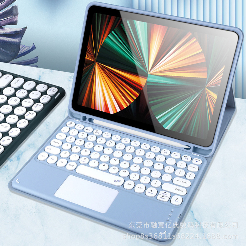 For 2022 new ipad pro11 keyboard cover 10.2 bluetooth keyboard protective cover air4/5 pen slot universal For 2022 new ipad pro11 keyboard cover 10.2 bluetooth keyboard protective cover air4/5 pen slot universal