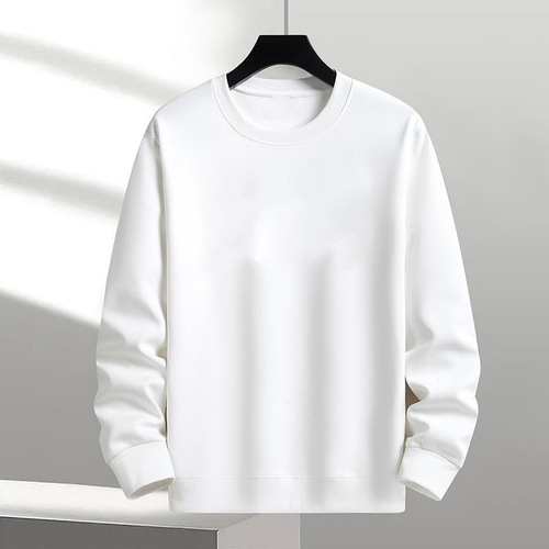 Men's 2025 Round Neck Sweatshirt American Style Jacket Top Spring and Autumn Style Casual Versatile Men's Fashion Sweatshirt Jacket