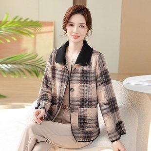 2025 spring new trend versatile casual fashion women's mother coat