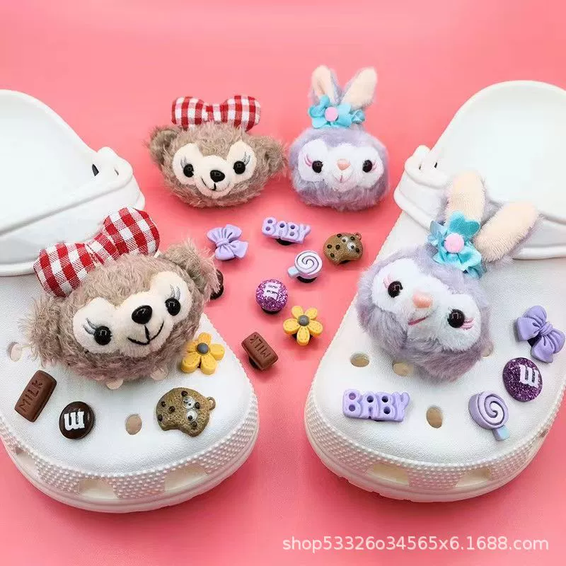 Сетка Red ins Star Delu подвеска плюшевая игрушка кукла подвеска украшения аксессуары съемные украшения для обуви