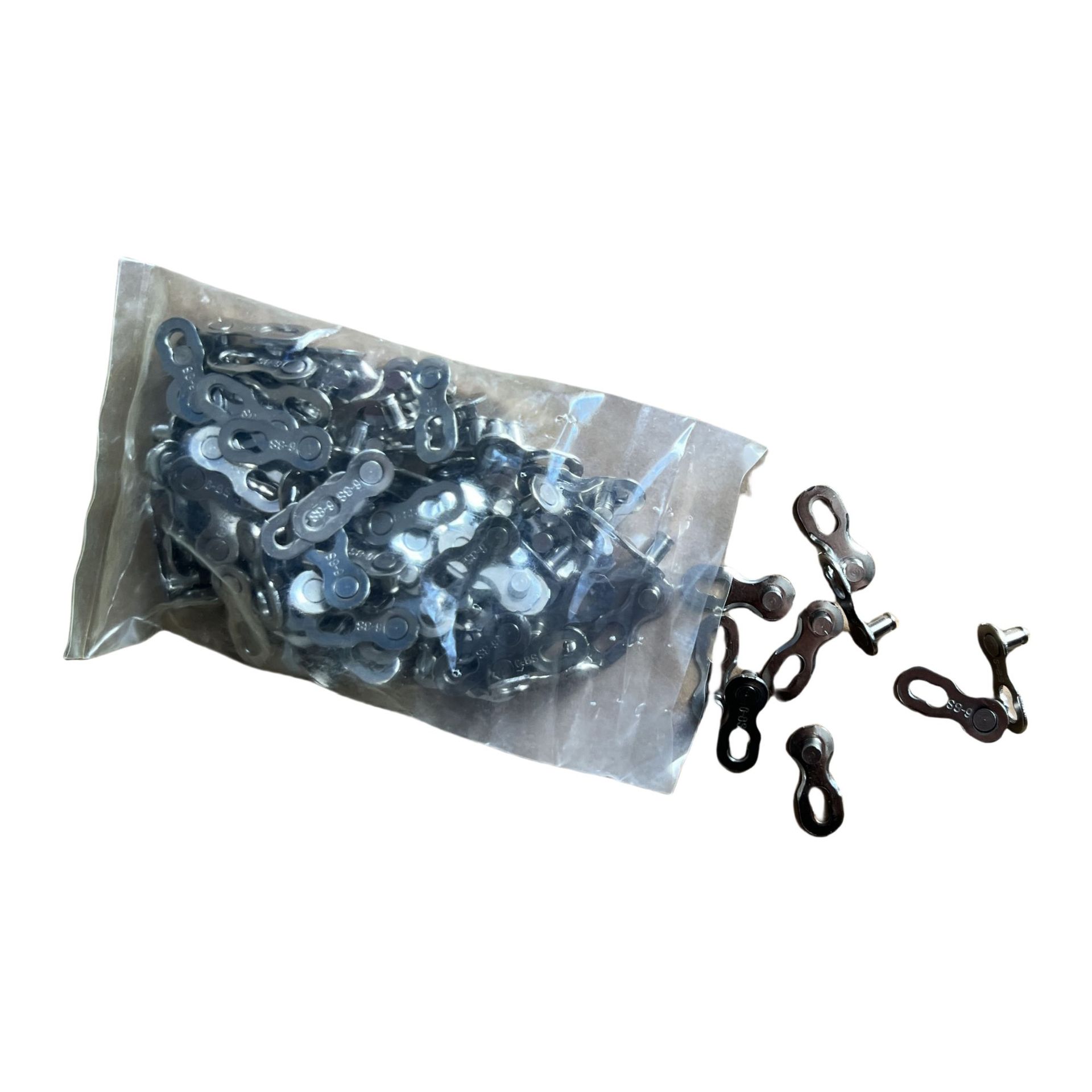 Botón de cadena de bicicleta botón mágico de velocidad única botón de cadena de bicicleta botón de viaje muerto botón de desmontaje rápido botón accesorios de automóviles infantiles