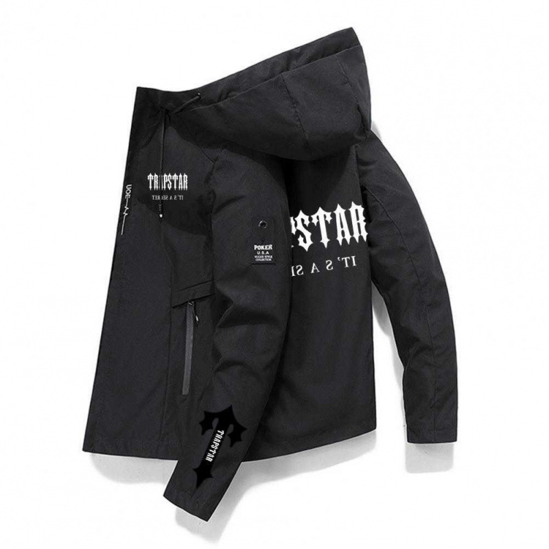 Trapstar Clothing Outdoor Camping Style Mountaineering Jacket Autumn and Winter New Men's Breathable Windbreaker Jacket