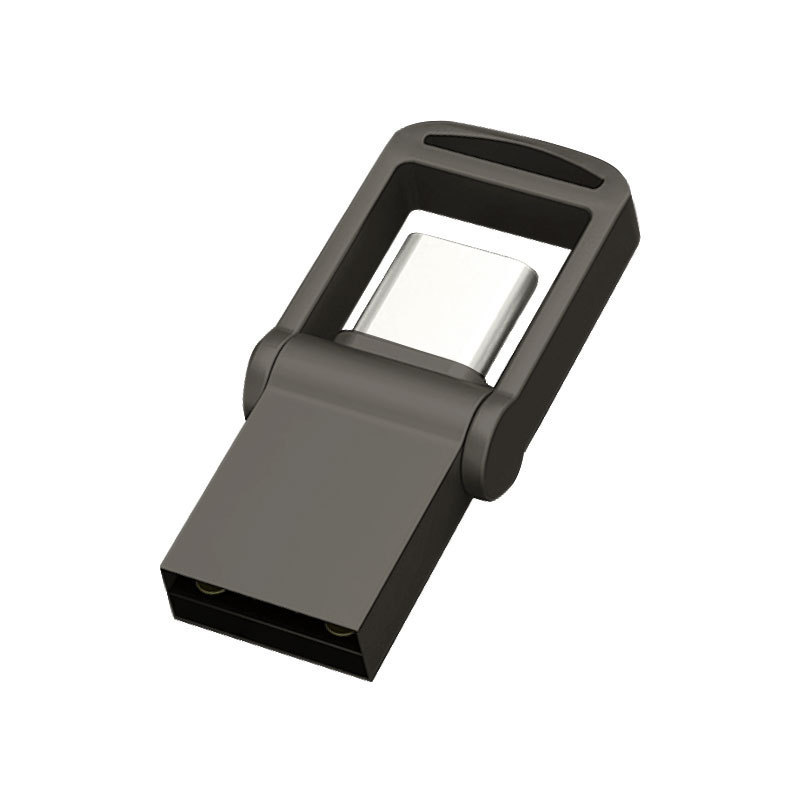 Type-C 携帯電話デュアルインターフェイス USB フラッシュドライブ 32 グラム高速コンピュータ携帯電話デュアルヘッド USB フラッシュドライブ金属回転 64 グラム USB フラッシュドライブ|undefined