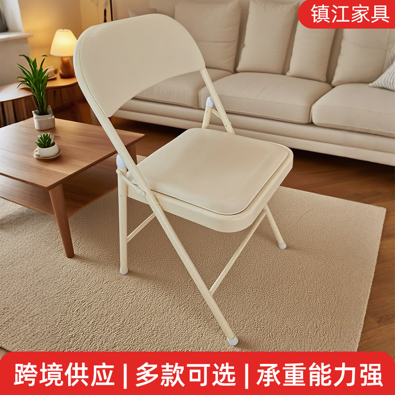 Simple Home Dining Chair with Backrest, Bedroom Vanity Chair, Computer Chair, Resort Dopamine Color Series Outdoor Folding Chair Simple Home Dining Chair with Backrest, Bedroom Vanity Chair, Computer Chair, Resort Dopamine Color Series Outdoor Folding Chair