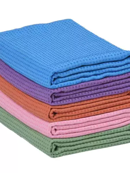 Household Yoga Blanket Towel, Sweat-Absorbent, Non-Slip, Portable Mat Towel, Yoga Rest Blanket for Beginners
