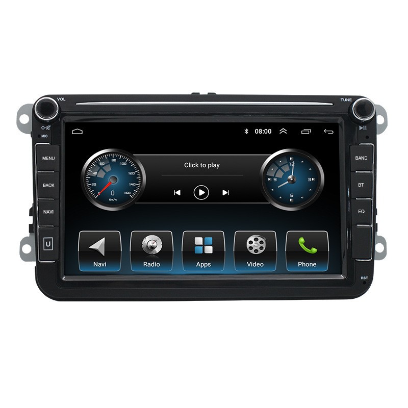 Admite personalización Adecuado para 8 pulgadas Volkswagen Universal Machine Navigation Android Universal Machine Navigation Car GPS Player