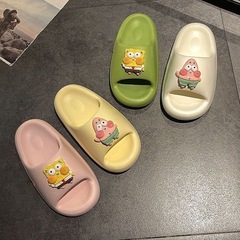 EVA Stomping Sensation Cool Slides for Home and Dormitory, Women's Summer Thick Sole Slippers, Anti-Slip Winter New Style Slippers for Outdoor Wear, Women's Summer Slides