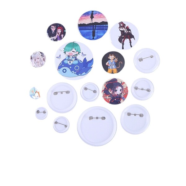plastic brooch
