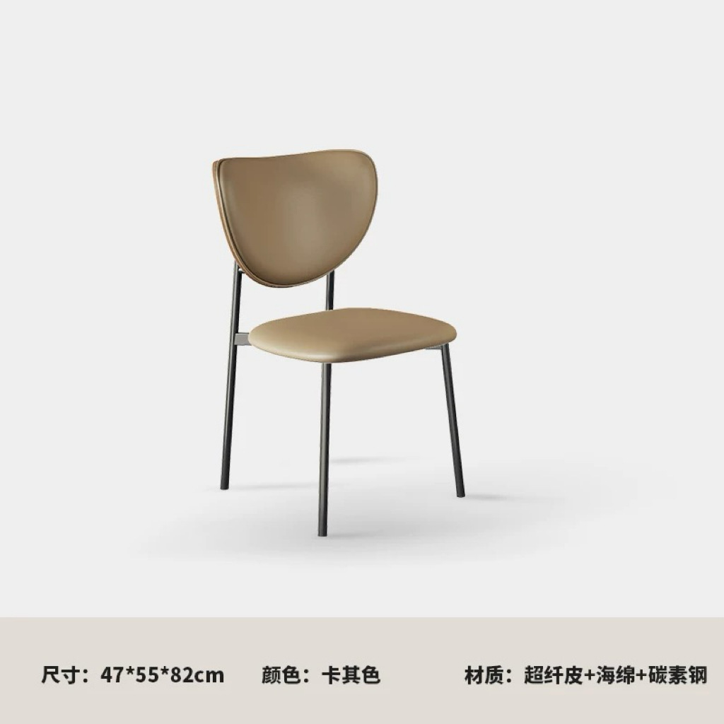 카키색 극세사 가죽