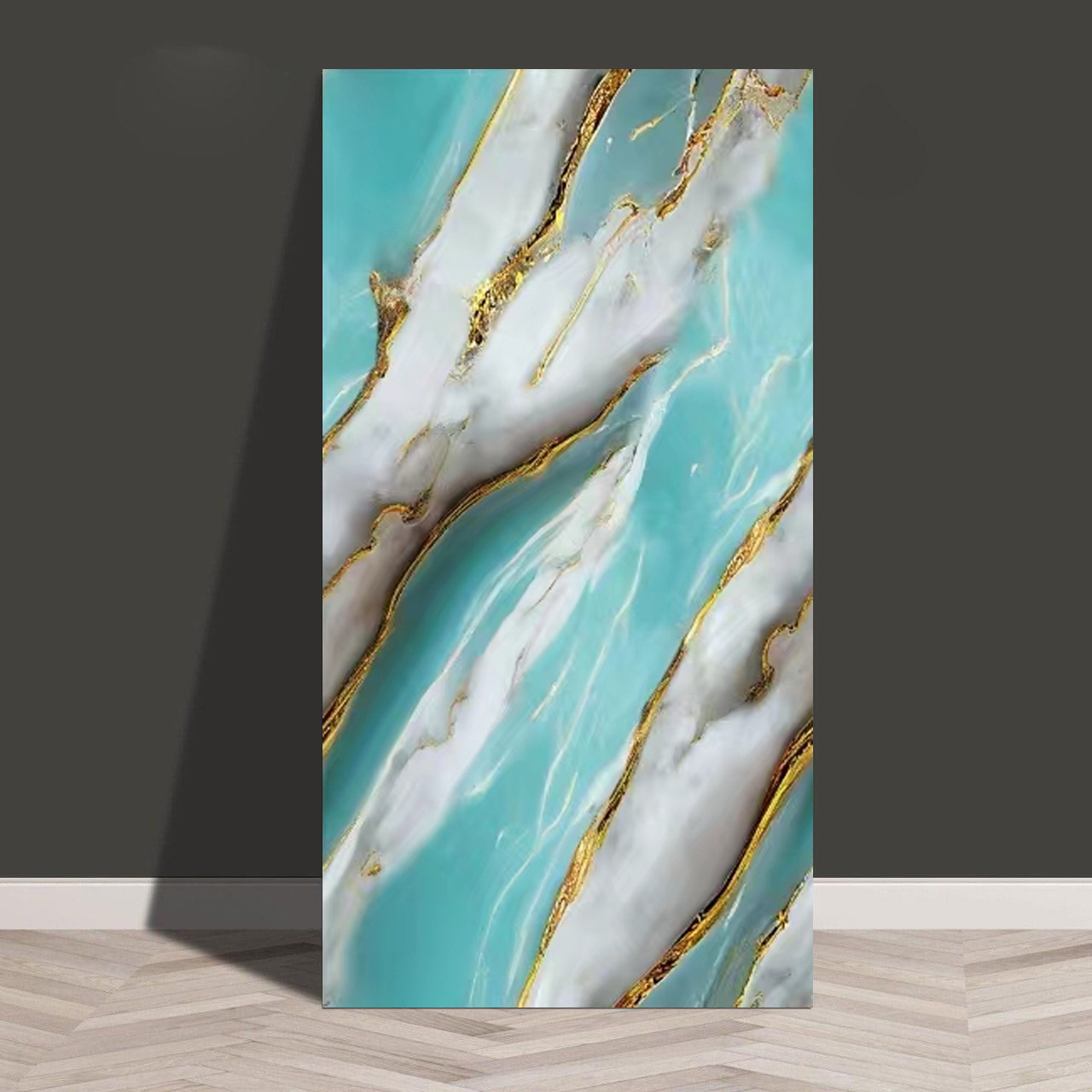 Papel pintado a prueba de humedad autoadhesivo impermeable a prueba de agua a prueba de aceite placa de aluminio y plástico decoración de pared imitación de azulejos de mármol pegatinas cocina y baño