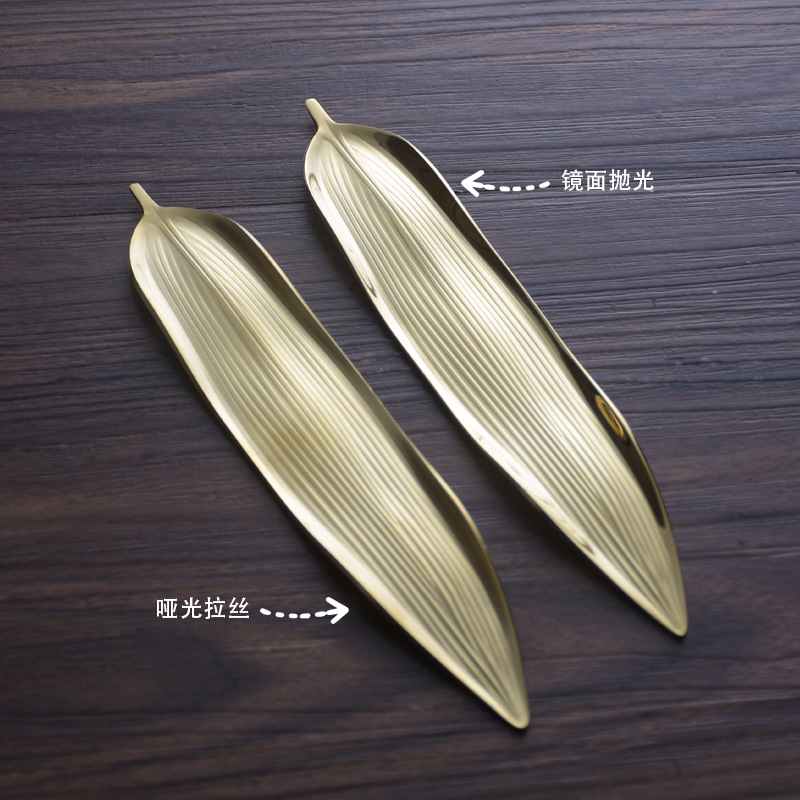 Creativo de la hoja de sauce palillos titular hogar palillos públicos soporte de metal espejo 304 de acero inoxidable cuchara titular hotel restaurante Mesa