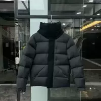Новый пуховик Black Warrior от M Mengjia, зимняя модная утолщенная теплая куртка с капюшоном для мужчин и женщин