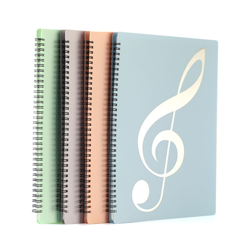 40 page/60 page music score folder A4 music score folder student piano score book waterproof information folder folder