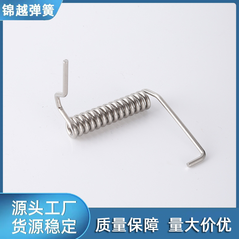 扭转弹簧不锈钢五金弹簧机械专用扭转式弹簧双钩强力拉伸扭力弹簧