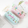 Japanese and Korean stationery Creative Simple Mengwu Animal Pu Leather Personal Specio Student Student Pen Barbuka Canvas Great Rap