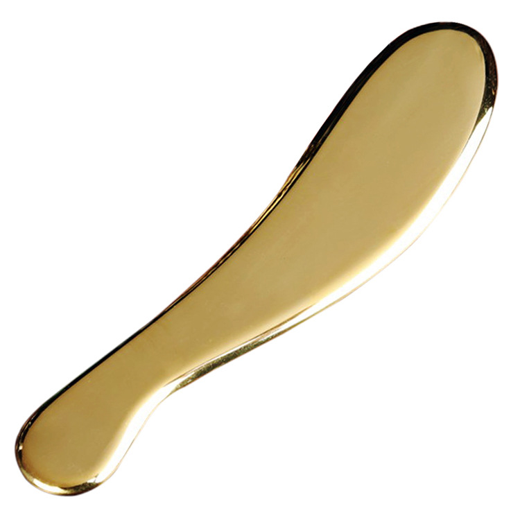 厂家直销黄铜刮痧板 信邦178*40*4纯黄铜按摩刮痧长板
