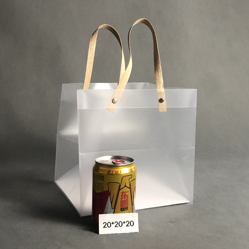 Bolsa de regalo del festival del dragón bolsas transparentes de PVC PP bolsas de regalo de plástico esmerilado bolsas de regalo de mano bolsas de regalo de fiesta