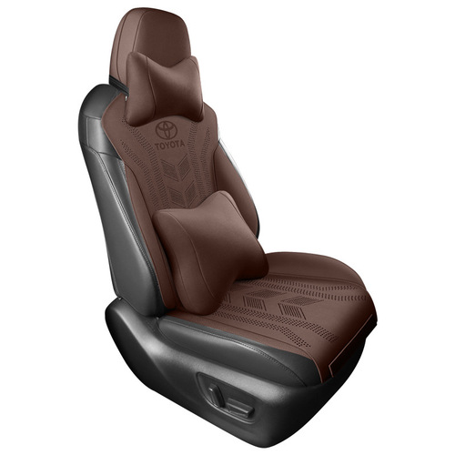 Car seat cushion Toyota Sienna seven-seat special seat cover for all seasons, half-packed suede seat cushion for summer