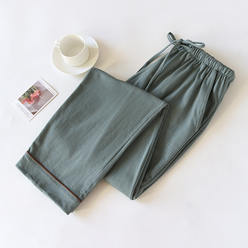 남자 소나무 녹색 (니트 바지)