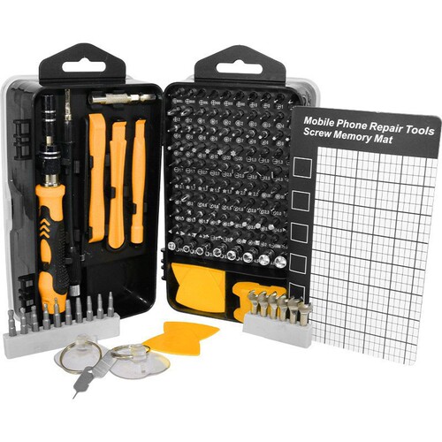 Wholesale Multi-functional 115-in-1 Screwdriver Set S2 Bit Head Mobile Repair Tool Precision Screwdrivers