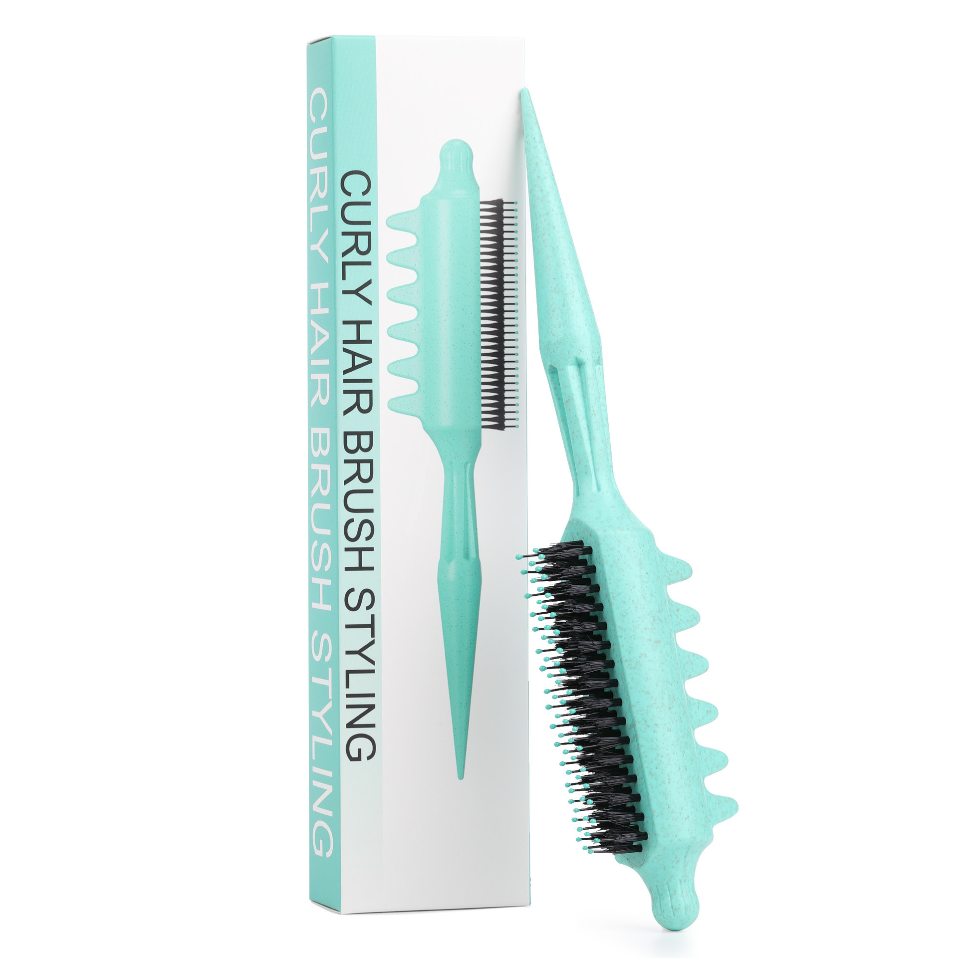 Professional Pointed Tail Hairdressing Comb For Curly Styling_voghion.com