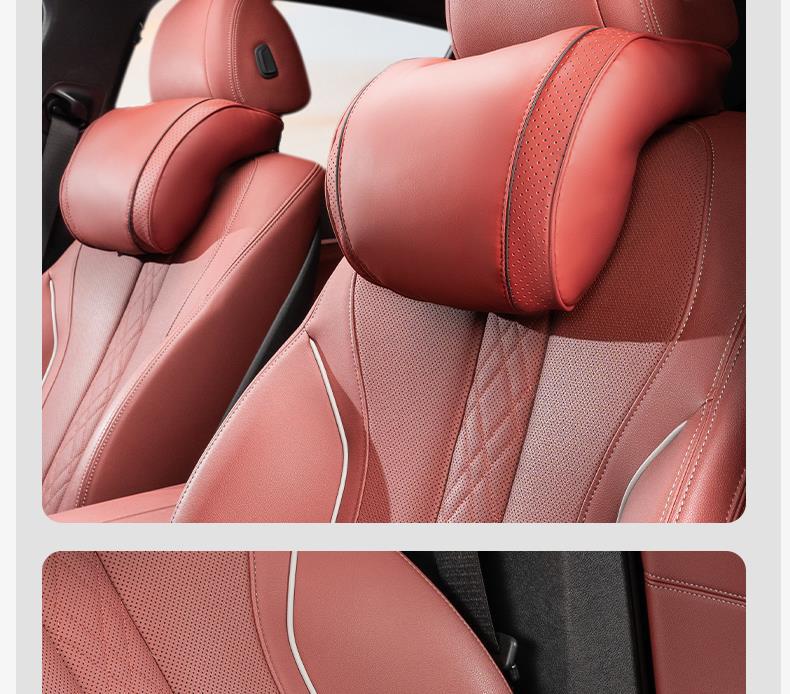 Suitable for Haval Car Headrest and Neck Pillow H6 Big Dog H9 Divine Beast M6 Red Rabbit F7 Car Cushion Car Interior Supplies