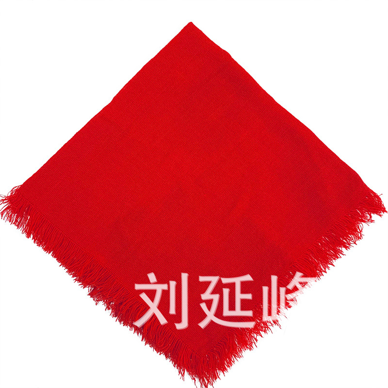 中老年頭巾女農村婦女下地幹活表演勞保方巾老人奶奶保暖四方頭巾