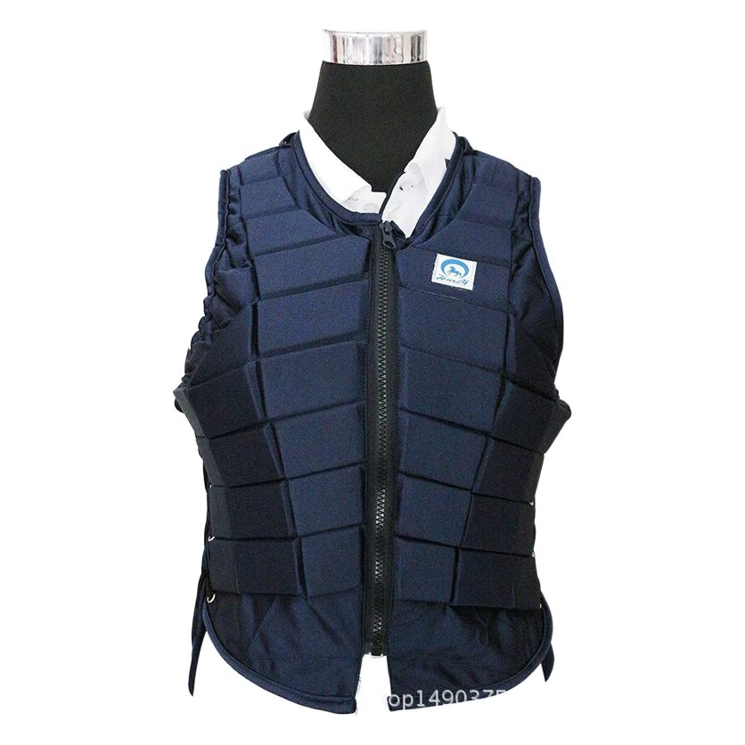 Новая конная Броня Защитный жилет для взрослых и детей Регулируемое Конное снаряжение Защитная одежда Броня