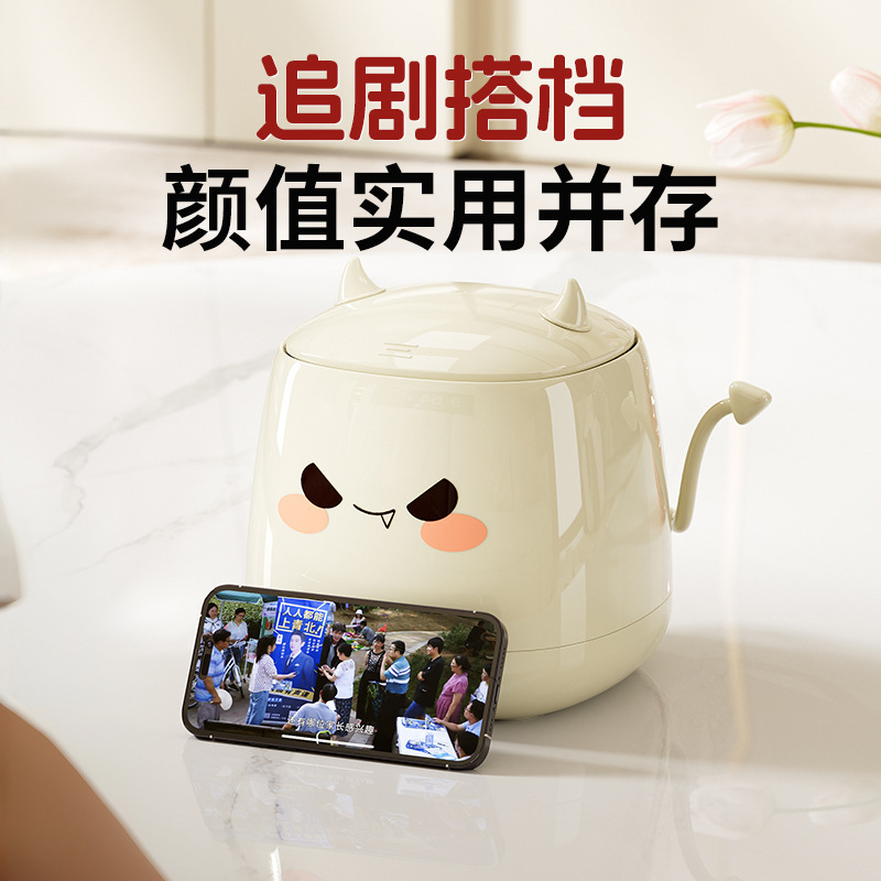 家用高颜值桌面垃圾桶可爱创意收纳桶办公室客厅卧室小号收纳纸篓|undefined