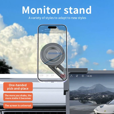 Special Floating Screen Strong Adsorption – Car phone holder