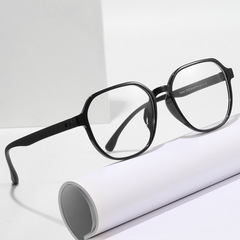 新款防藍光眼鏡TR90舒適大框眼鏡架經典文藝眼鏡框批發配近視8065
