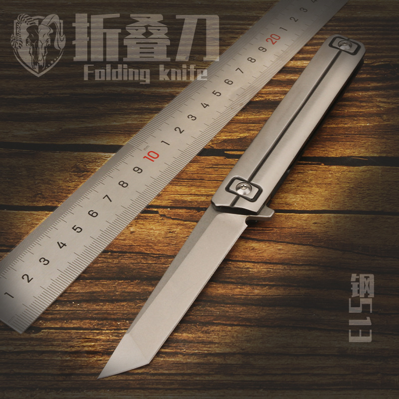 亚马逊指挥官折叠刀热销户外刀露营便携刀具高硬度折叠刀现货批发