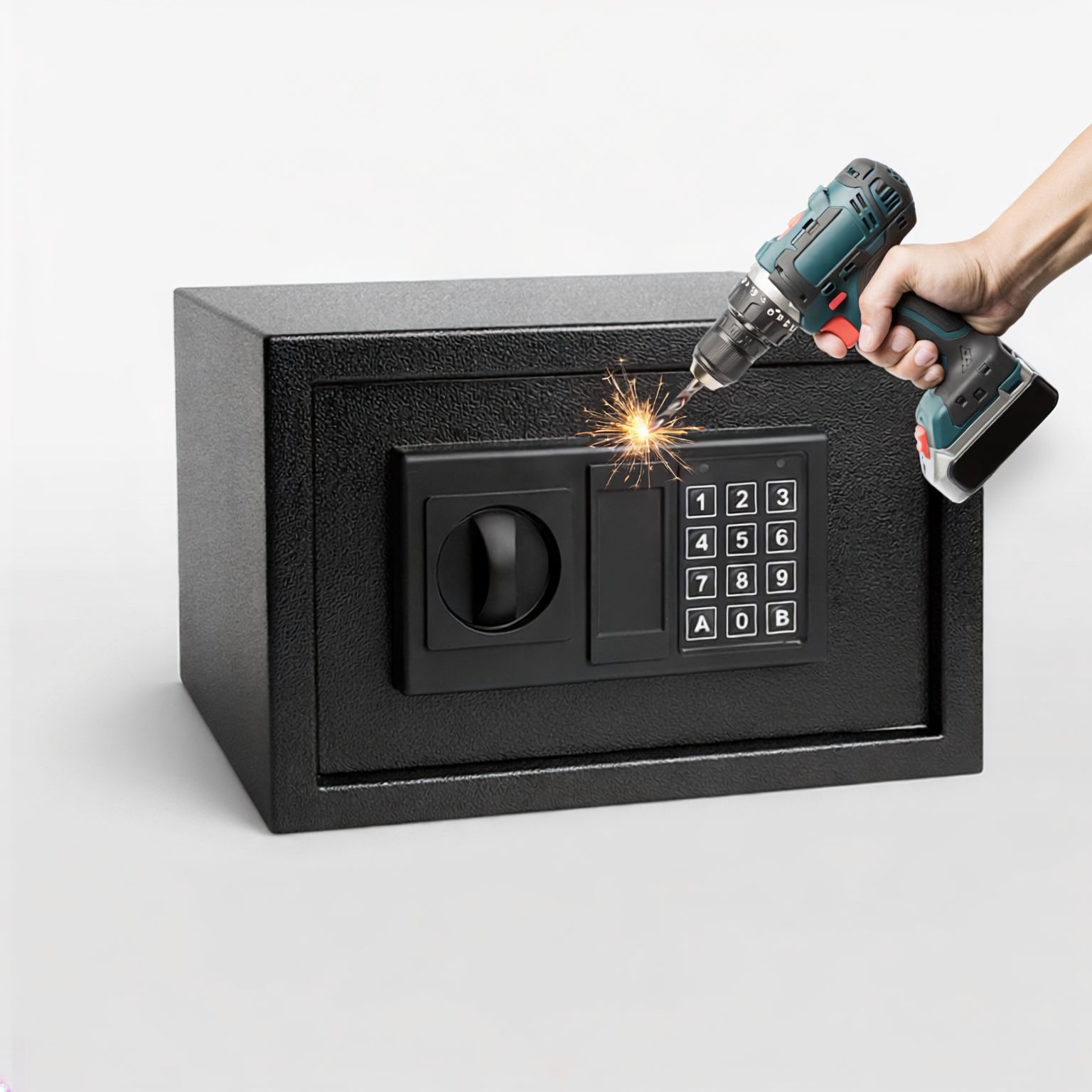 Caja Fuerte Electrónica Antirrobo de Acero de Aleación para Oficina y Dormitorio image 1