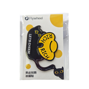 Metal Cartoon Paint Refrigerator Sticker in stock Creative LOGO Paper Card Double Magnet Refrigerator Sticker